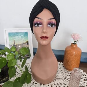 Bonnet noir effet volume