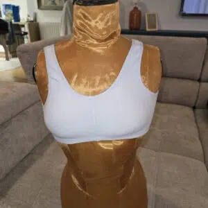 Brassière blanche coton